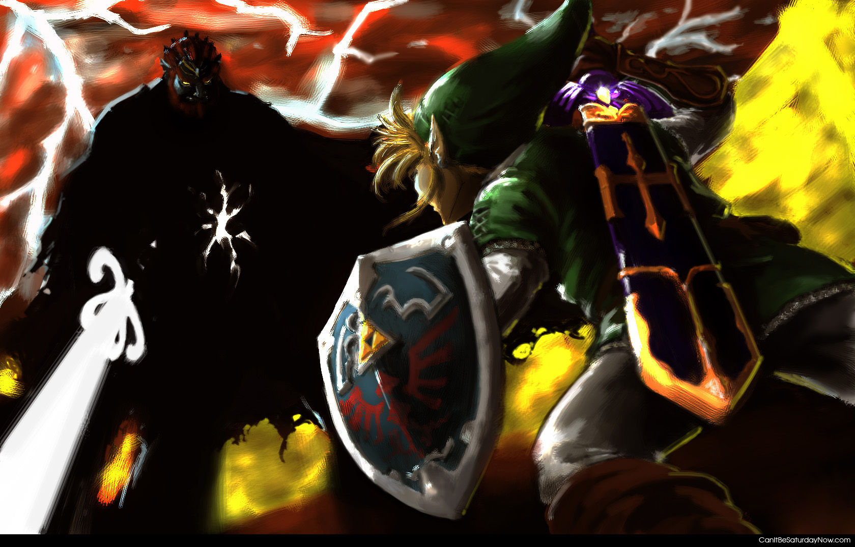 Can It Be Saturday Now ? Gannon fight